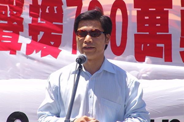 中国政党联盟副秘书长阮杰先生