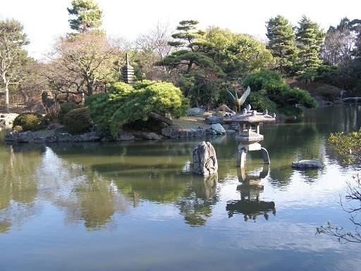 名古屋市内的赏樱名所鹤舞公园。(图片/Wikipedia)