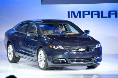 2012紐約國際汽車展Chevrolet Impala（攝影：戴兵／大紀元）