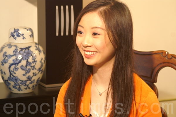 陈超慧于2012年3月在纽约接受采访。（摄影：Chaohui Chen/大纪元） 