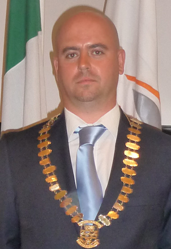 爱尔兰南都柏林市长卡赫而‧金（图片来源：官方网站）