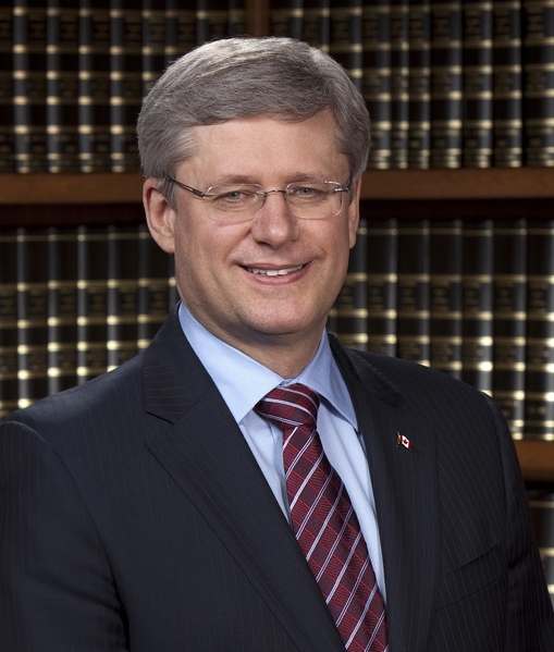 加拿大总理斯蒂芬‧哈珀（Stephen Harper）