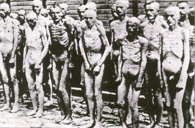 納粹集中營的倖存者。（網絡圖片）