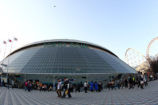 日本棒球隊東京巨人對的大本--東京巨蛋體育館。（Getty Images）