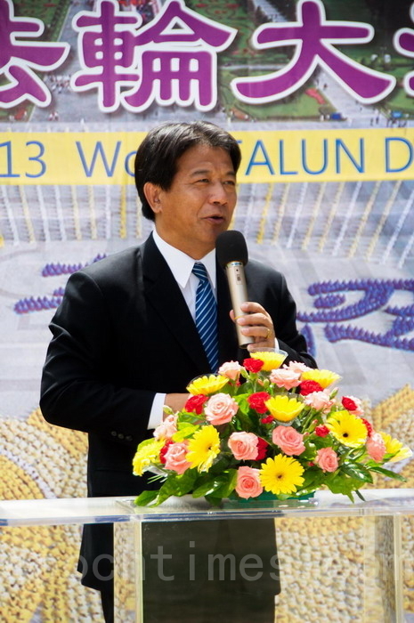 台南市议会副议长郭信良。（摄影：李愿／大纪元）