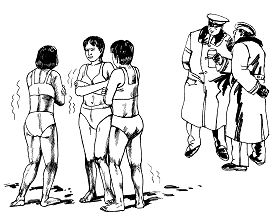 中共酷刑：冷凍（圖片來源：明慧網）