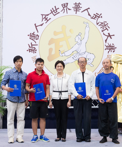 2013年新唐人第四屆「全世界華人武術大賽」南方拳術組入圍選手。（攝影：陳柏州／大紀元）