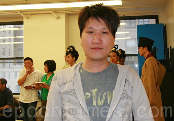 2013年9月7日，台湾选手李昆洺在曼哈顿中城Pearl排练厅（摄影：徐竹思/大纪元）