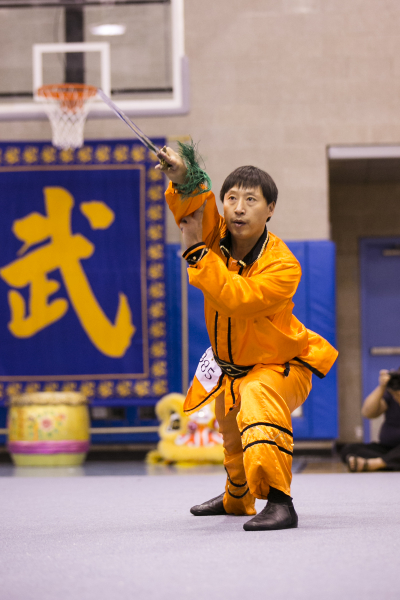 新唐人第四届“全世界华人武术大赛”北美赛区初赛精彩瞬间。（爱德华／大纪元）