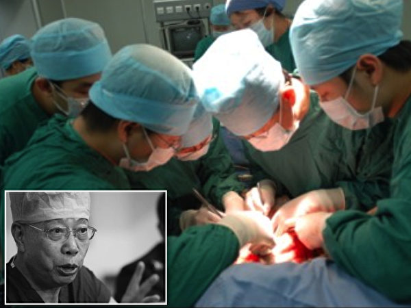 2013年3月，黄洁夫对《广州日报》记者提到这3例手术时披露，仅2012年他就做了500多例的肝移植手术。（合成图片）
