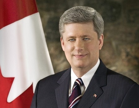 迄今为止，加拿大总理斯蒂芬‧哈珀（Stephen Harper）已连续第10年为法轮大法日发出贺信。（加拿大政府办公室）