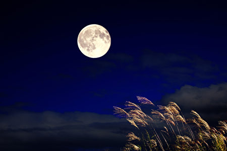 中秋节欣赏皎洁明月的好去处。（Fotolia）