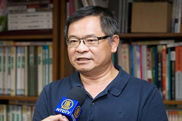 台北市议员李建昌认为，注重正义、人权的国家，应该把控告江泽民行动化为全球性运动。（陈柏州／大纪元）