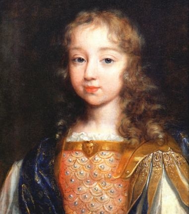 王太子时代的路易十四。Philippe de Champaigne画。（维基百科公有领域）