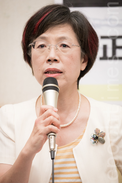 民进党立委、前台北律师公会理事长尤美女资料照。（陈柏州／大纪元）