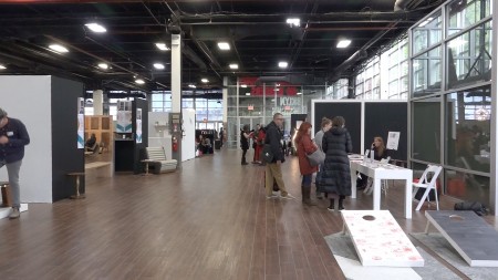 今年有70多个品牌参加了布碌崙设计展。