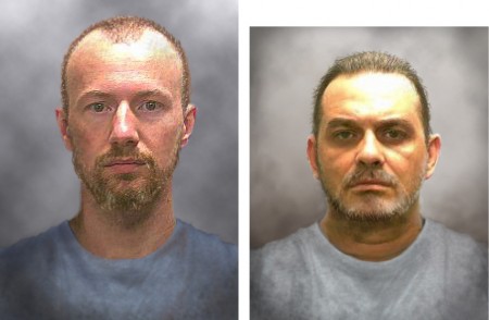  两名逃犯画像。（New York State Police via Getty Images） 
