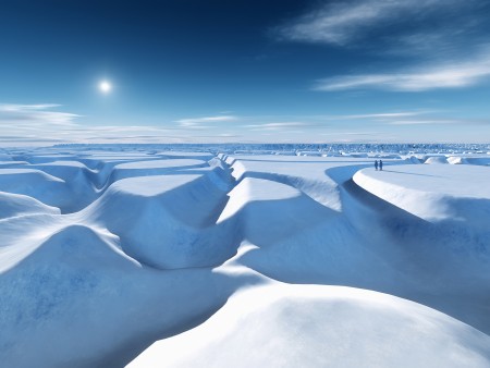 北极可能面临10万年来首次无冰的状态。（fotolia）