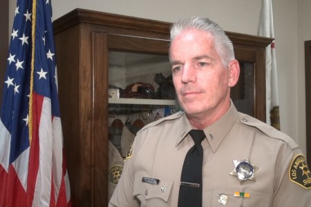 洛杉矶县警署天普市分局警官马克尼尔（Tom McNeal）。（杨阳/大纪元）