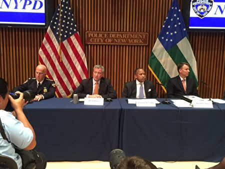 市長和警察局公布紐約市5月份犯罪統計數字。