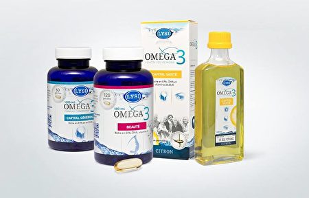 利思利喜Omega-3产品系列。（Lysi提供）