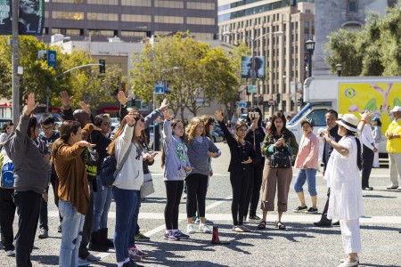 舊金山7.20反迫害遊行 要求解體中共