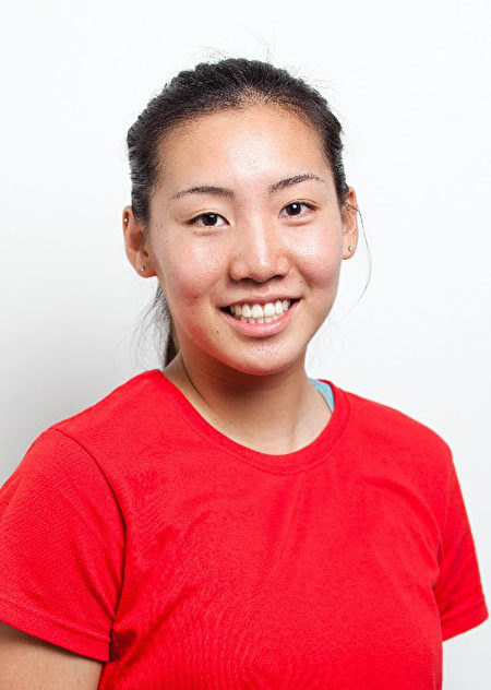 泛美运动会羽毛球女单冠军李文珊。（加拿大奥委会提供） 