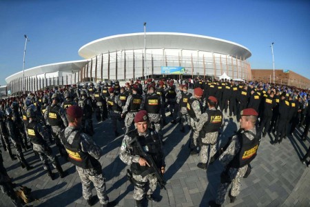  國家安全部隊接管里約安保。（AFP）