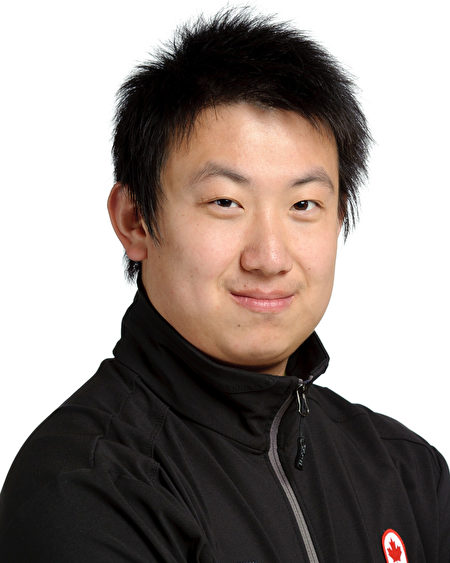 加国男子乒坛头号种子选手王臻。（加拿大奥委会提供） 