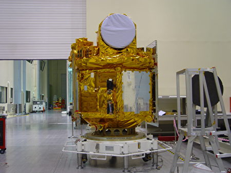 福卫2号2003年11月完成整合测试。（国研院提供）