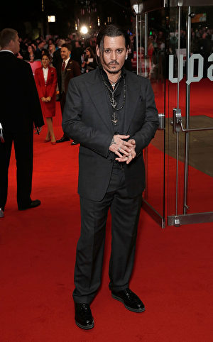 約翰尼‧德普（Johnny Depp）。 (John Phillips/Getty Images for BFI)