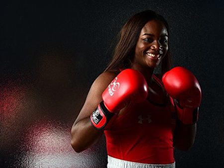 美国女拳击手希尔兹（Claressa Shields）。(Harry How/Getty Images)