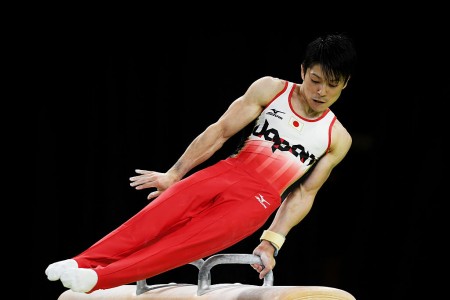 參加了三屆奧運會的日本體操運動員內存航平，在里約奧運會上獲得了體操男團冠軍和個人全能冠軍。（Matthias Hangst/Getty Images）