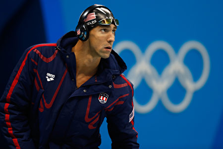 美國「飛魚」菲爾普斯（Michael Phelps）這次鐵了心，里約奧運後，就要高掛泳帽退休了。(Clive Rose/Getty Images)