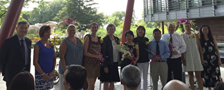 由駐紐約臺北經文處和皇后區植物園主辦的第三屆臺灣蘭花世界展在皇后區植物園開幕。