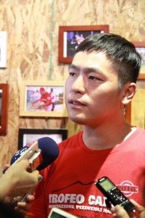  徐靖忠夢想成真，榮獲CAPUTO世界杯STG亞洲組亞軍。（許享富 /大紀元）