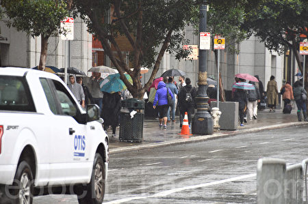 风暴周五抵旧金山湾区 周六晚雨会更大 