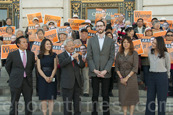 舊金山華裔社區及官員支持威善高競選加州參議員