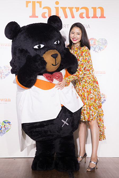 观光局17日宣布日本人气女星长泽雅美为日本地区台湾观光年度代言人。（陈柏州／大纪元）