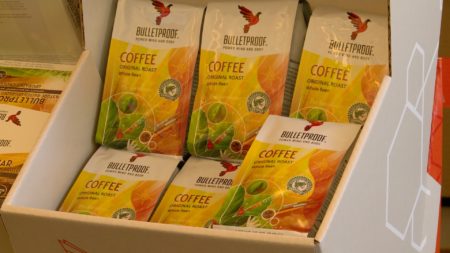 “防弹咖啡”的有机咖啡豆。（刘宁/大纪元）