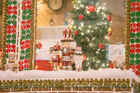 最大薑餅屋舊金山展出 聖誕氣氛濃