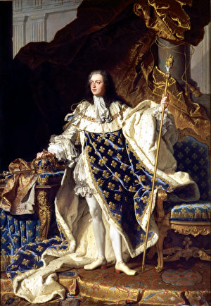 法國國王路易十五（公共領域）