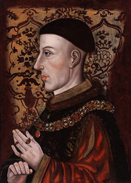 《亨利五世》（Henry V）畫像 (維基百科公共領域) 