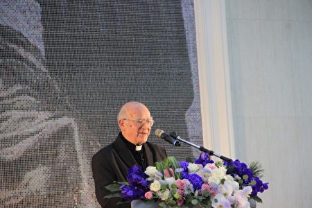 台湾天主教灵医会会长 吕若瑟神父。（谢月琴／大纪元）