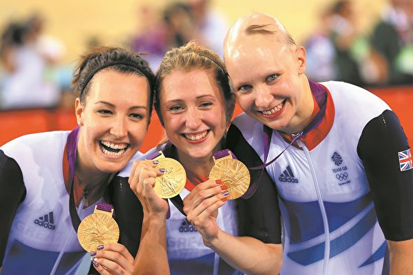 在里约奥运会上，英国代表队在金牌榜上排名第二，超过中国 (Alex Livesey/Getty Images)
