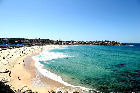 雪梨美丽的邦迪海滩。（Ryan Pierse/Getty Images）
