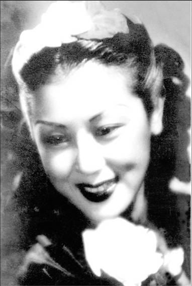上官云珠，20世纪40年代照片。（公有领域）