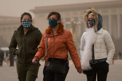 北京沙塵霧霾大風  人定勝不了天 老天在警示什麼